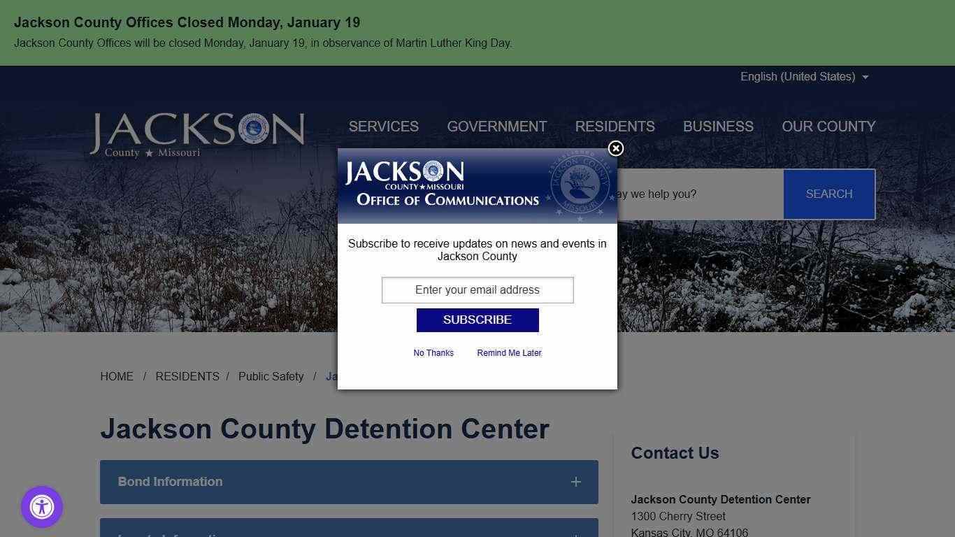 Jackson County Detention Center - Jackson County MO